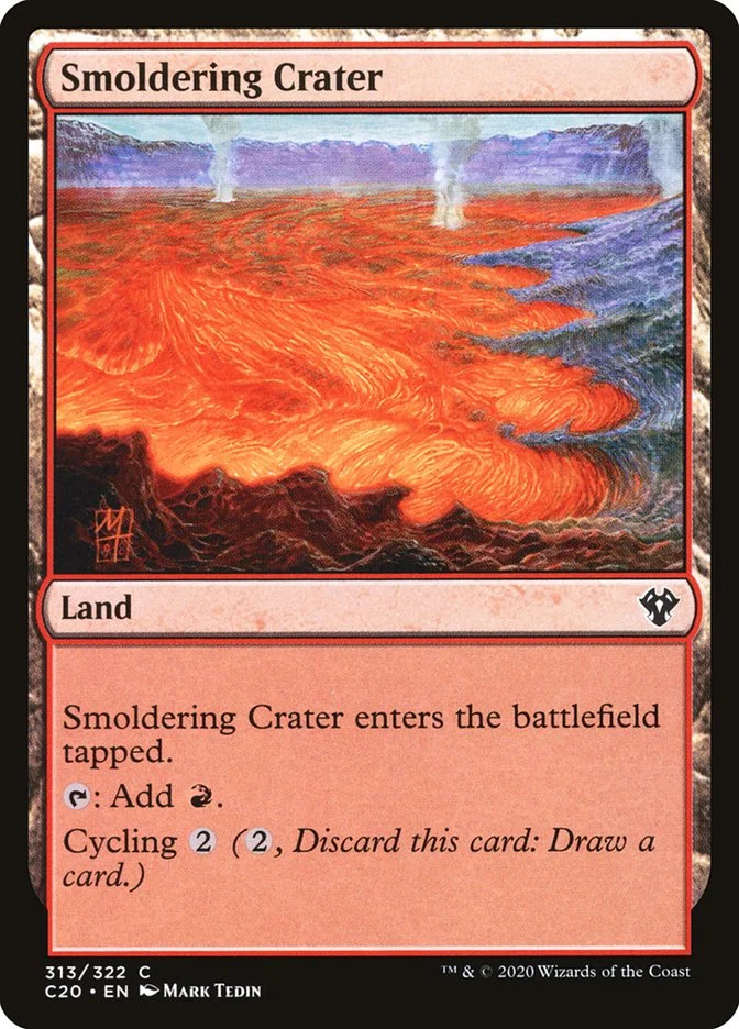 Smoldering Crater 「C20/313」「EN」