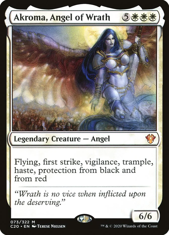 Akroma, Angel of Wrath 「C20/73」「EN」
