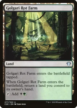 Golgari Rot Farm 「C20/277」「EN」