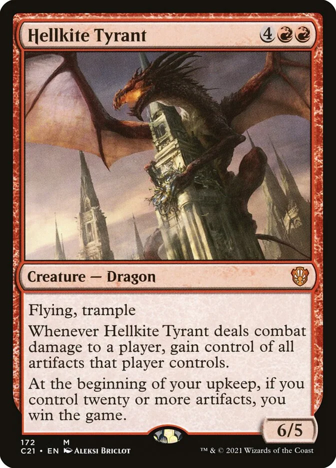 Hellkite Tyrant 「C21/172」「EN」