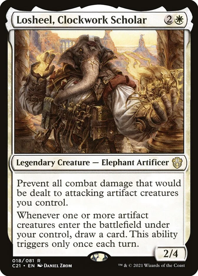 Losheel, Clockwork Scholar 「C21/18」「EN」