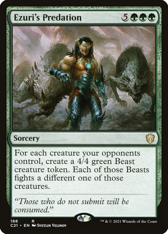 Ezuri's Predation 「C21/188」「EN」
