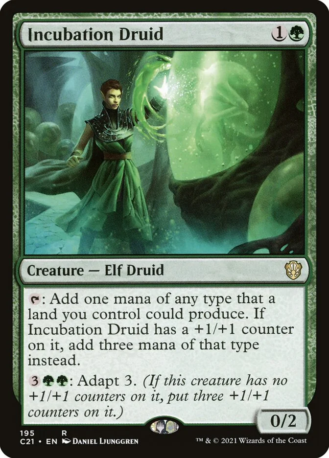 Incubation Druid 「C21/195」「EN」