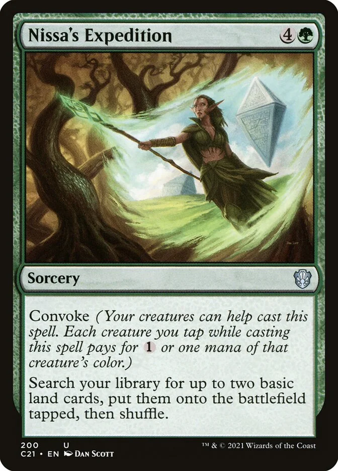 Nissa's Expedition 「C21/200」「EN」
