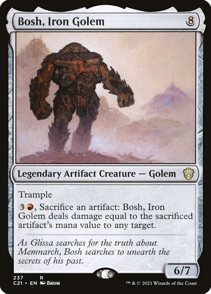 Bosh, Iron Golem 「C21/237」「EN」