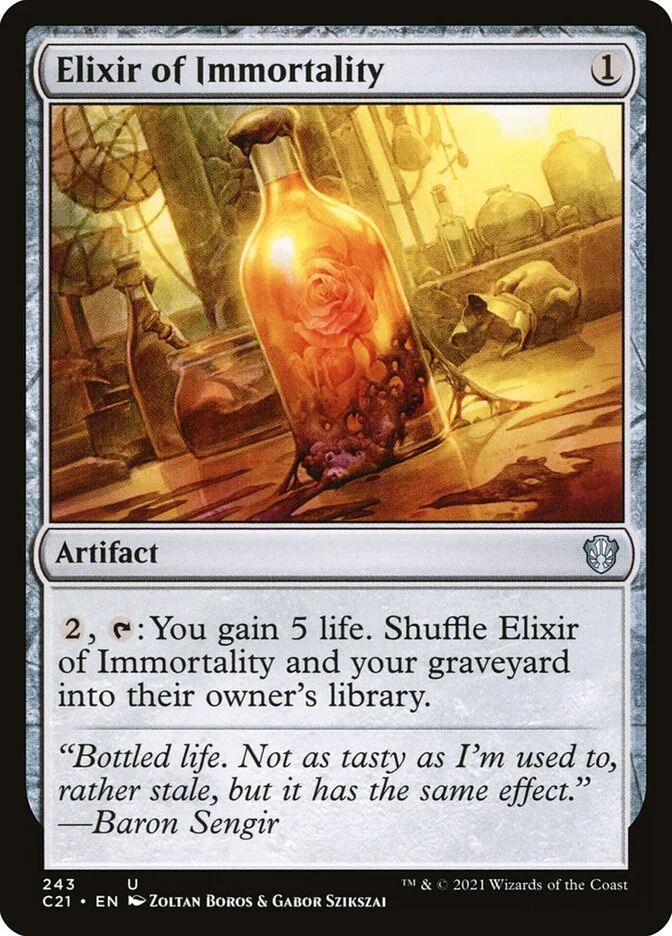 Elixir of Immortality 「C21/243」「EN」