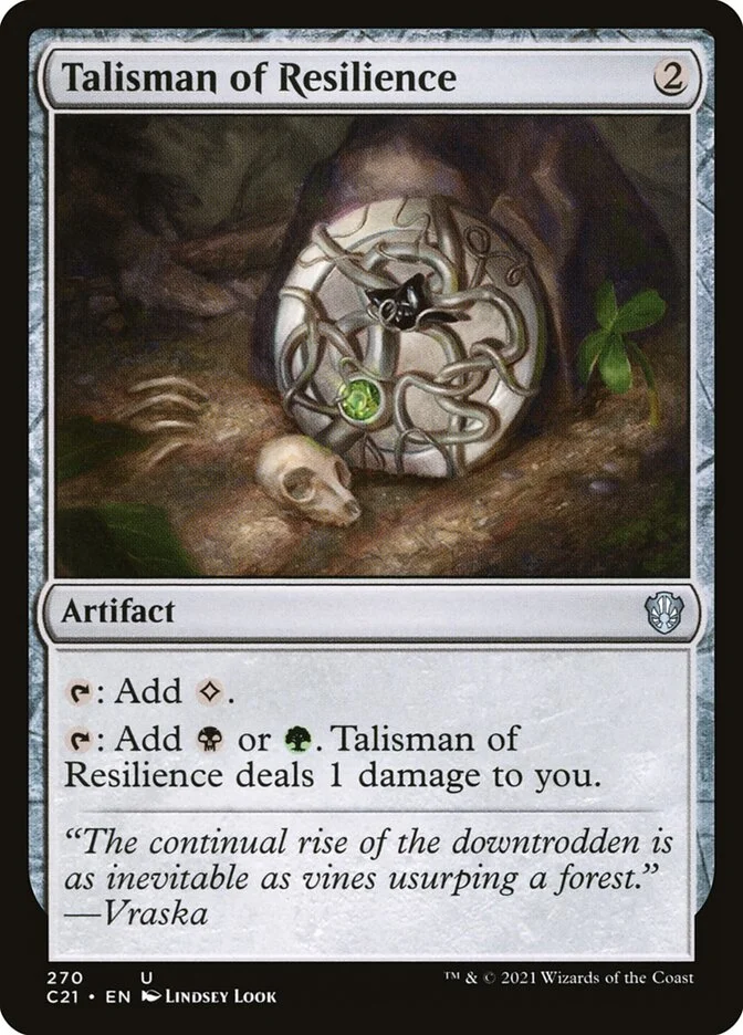 Talisman of Resilience 「C21/270」「EN」