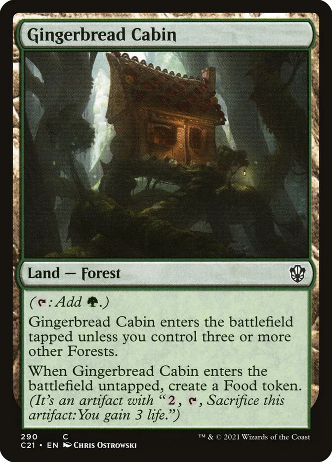 Gingerbread Cabin 「C21/290」「EN」