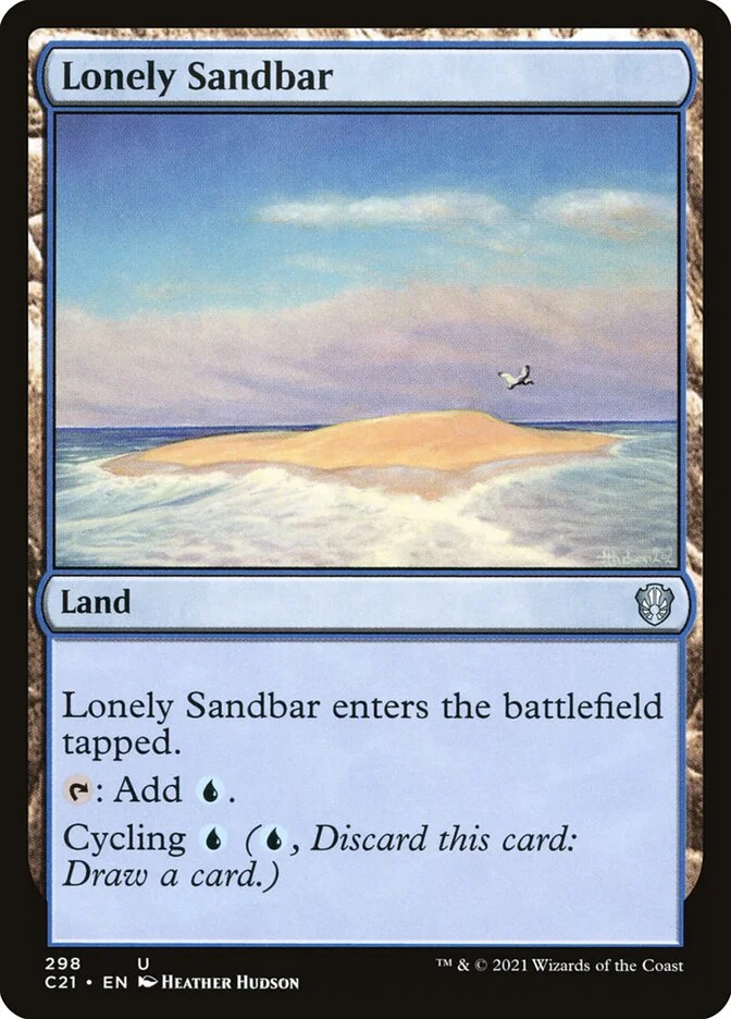 Lonely Sandbar 「C21/298」「EN」