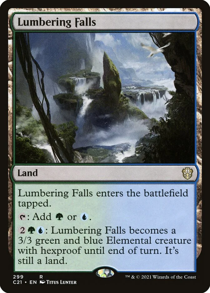 Lumbering Falls 「C21/299」「EN」