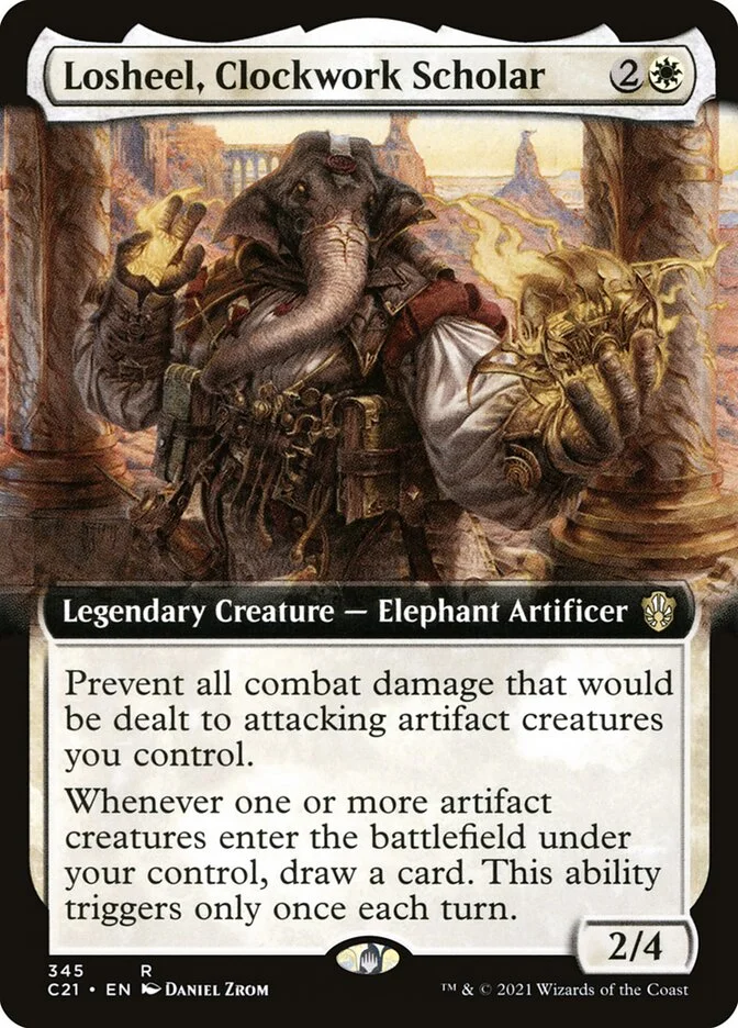 Losheel, Clockwork Scholar 「C21/345」「EN」