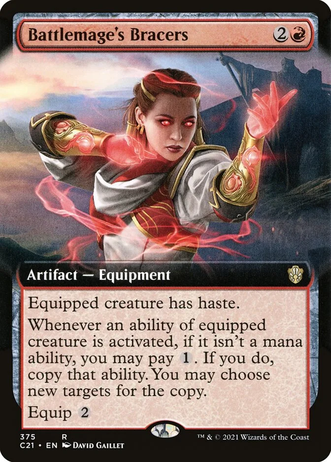 Battlemage's Bracers 「C21/375」「EN」