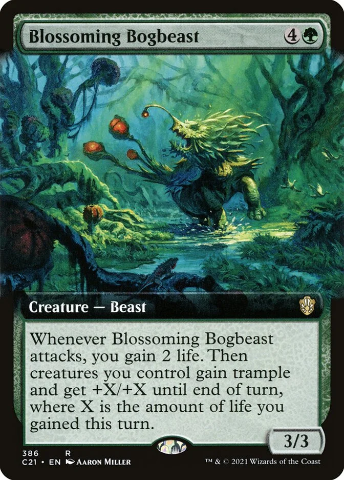 Blossoming Bogbeast 「C21/386」「EN」