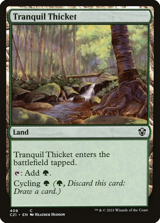 Tranquil Thicket 「C21/408」「EN」