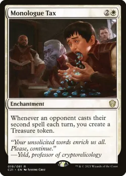 Monologue Tax #19 · Magic: The Gathering