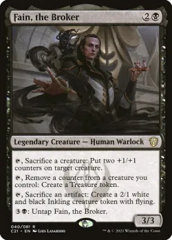 Fain, the Broker #40 · Magic: The Gathering