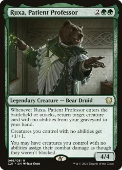 Ruxa, Patient Professor #66 · Magic: The Gathering