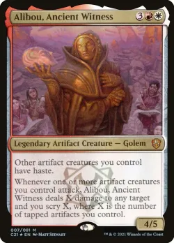 Alibou, Ancient Witness #7 · Magic: The Gathering