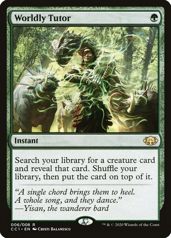 Worldly Tutor 「CC1/6」「EN」