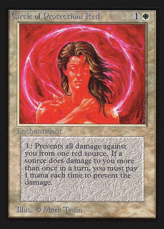 Circle of Protection: Red 「CED/13」「EN」