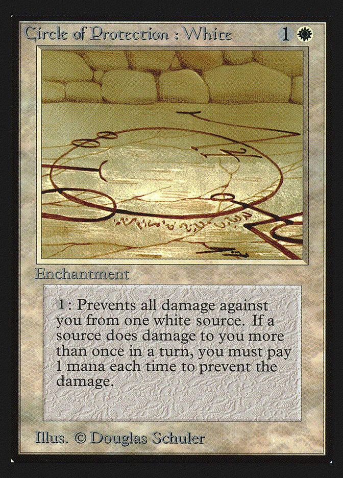 Circle of Protection: White 「CED/14」「EN」