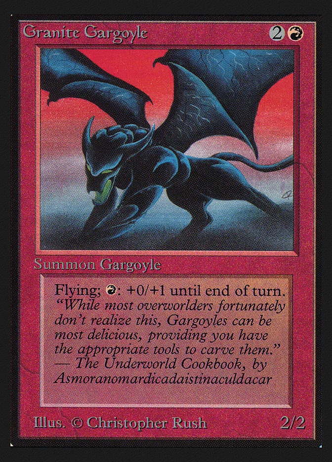 Granite Gargoyle 「CED/156」「EN」