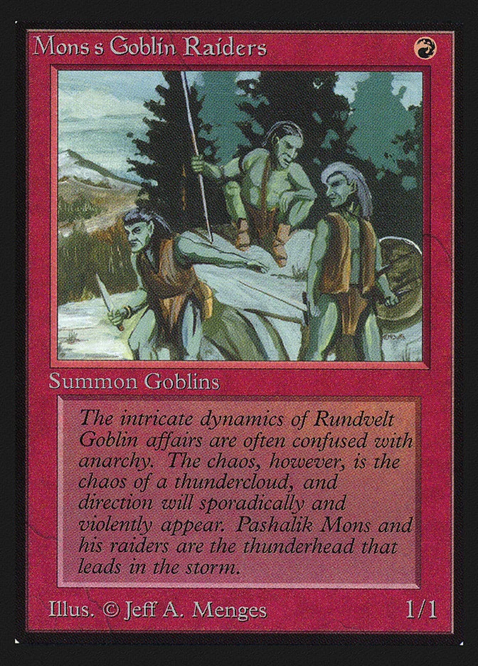 Mons's Goblin Raiders 「CED/165」「EN」
