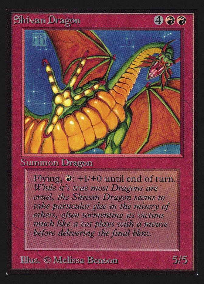 Shivan Dragon 「CED/175」「EN」