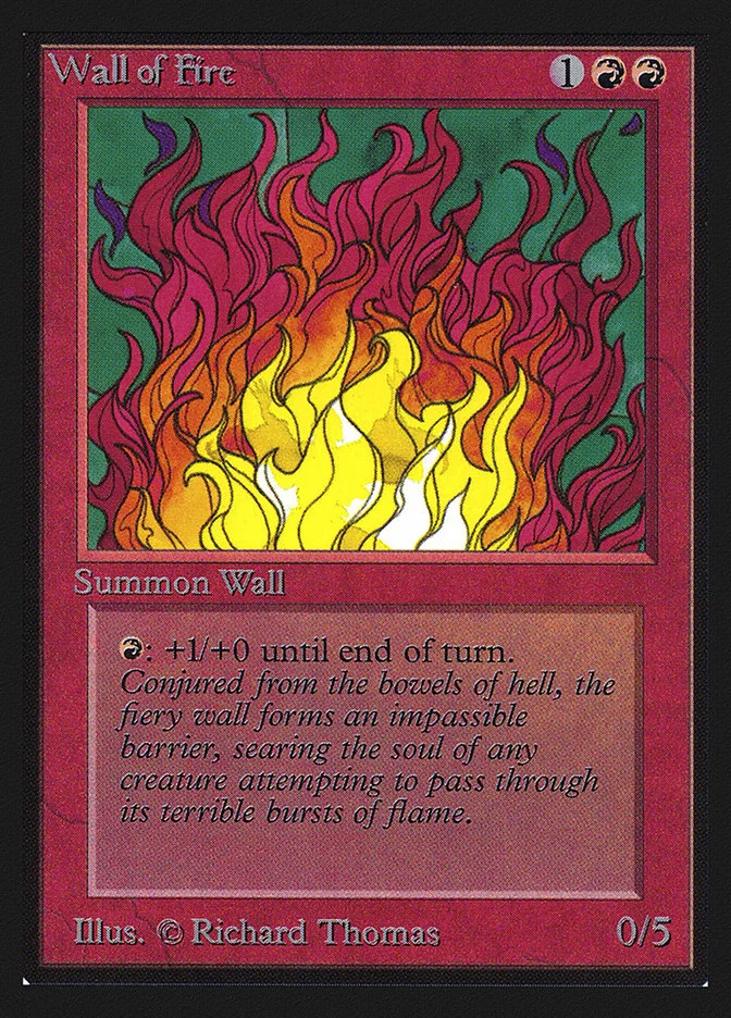 Wall of Fire 「CED/182」「EN」
