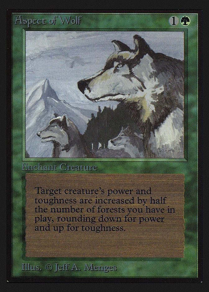 Aspect of Wolf 「CED/185」「EN」