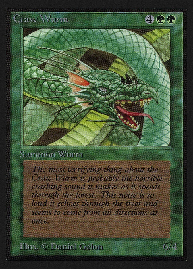 Craw Wurm 「CED/191」「EN」