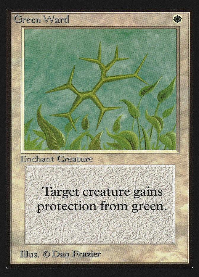 Green Ward 「CED/21」「EN」