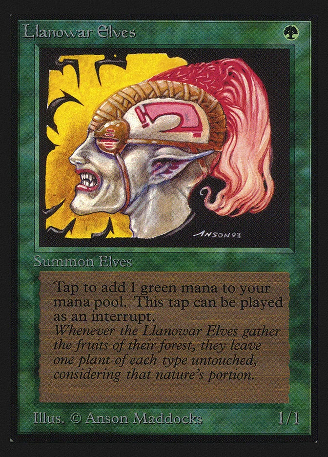 Llanowar Elves 「CED/211」「EN」