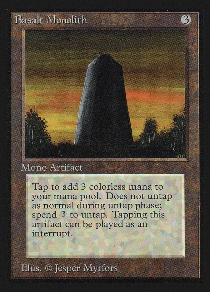 Basalt Monolith 「CED/232」「EN」