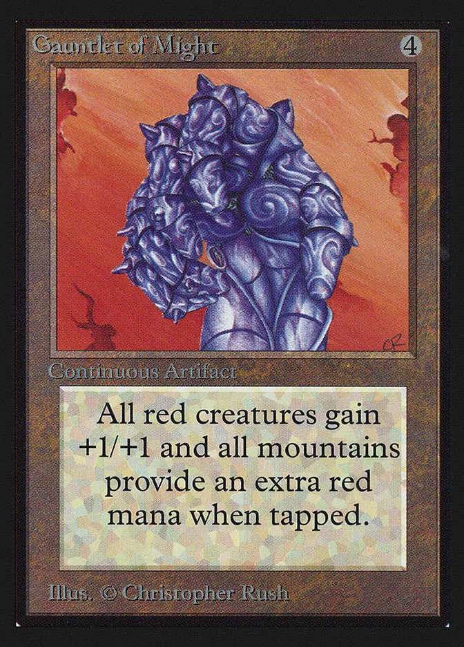 Gauntlet of Might 「CED/245」「EN」