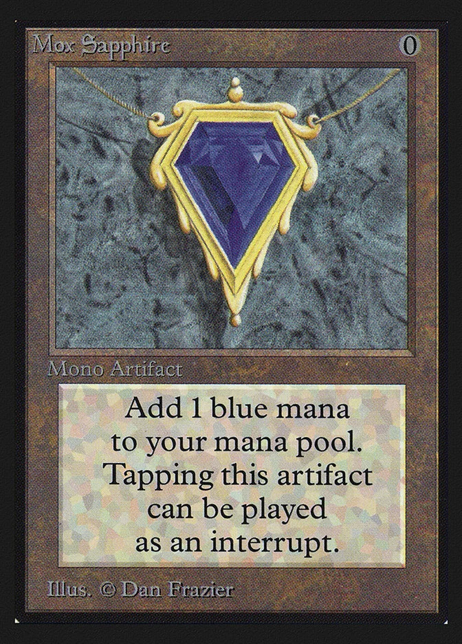 Mox Sapphire 「CED/266」「EN」