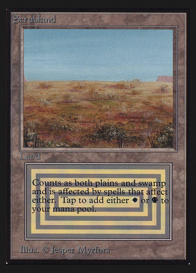 Scrubland 「CED/282」「EN」