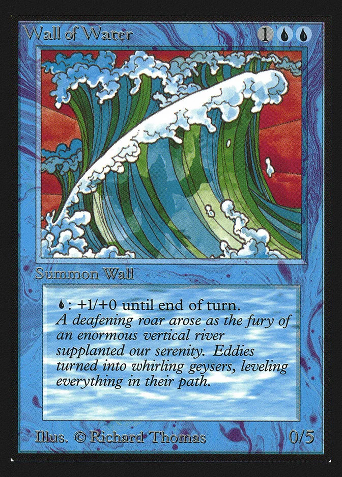 Wall of Water 「CED/91」「EN」
