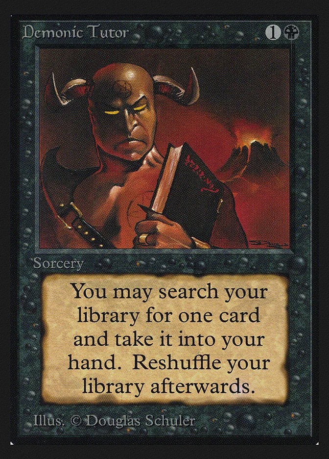 Demonic Tutor 「CEI/105」「EN」
