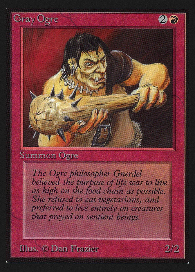 Gray Ogre 「CEI/157」「EN」