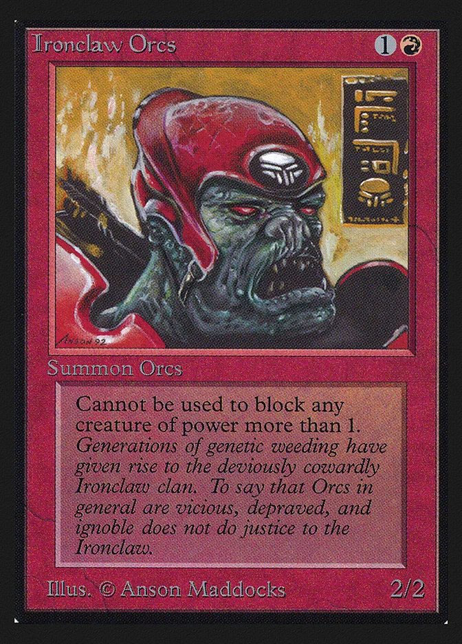 Ironclaw Orcs 「CEI/160」「EN」