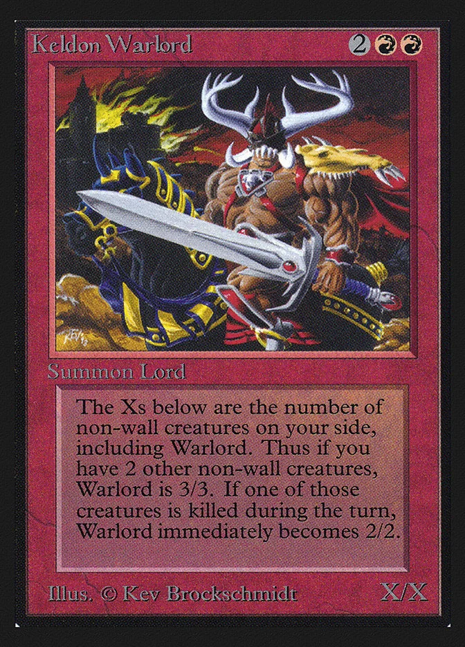 Keldon Warlord 「CEI/161」「EN」
