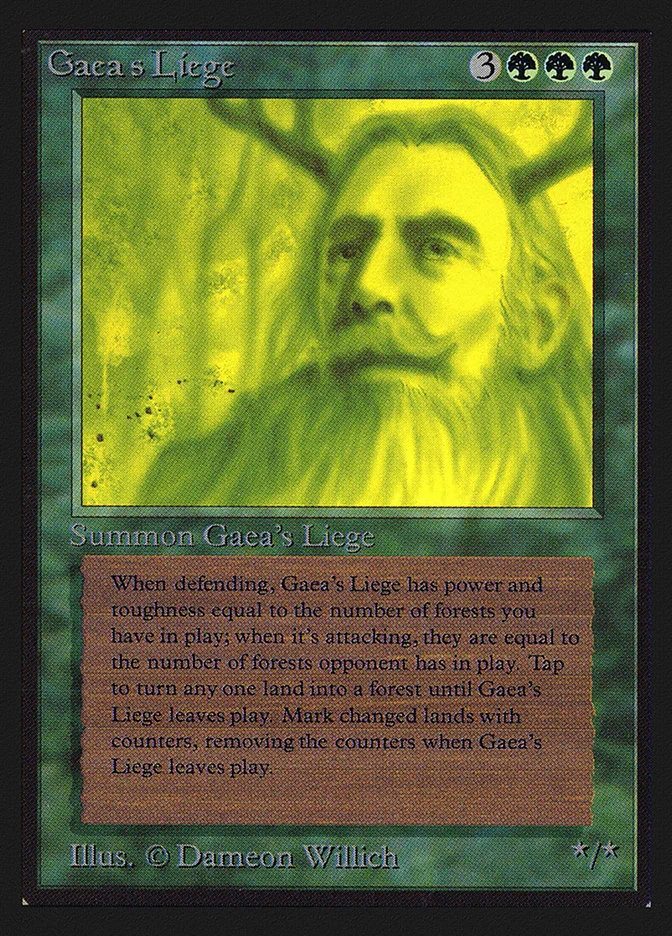 Gaea's Liege 「CEI/197」「EN」