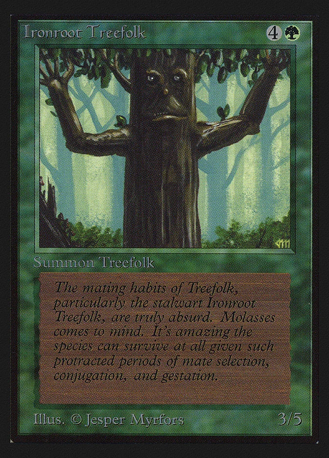 Ironroot Treefolk 「CEI/204」「EN」