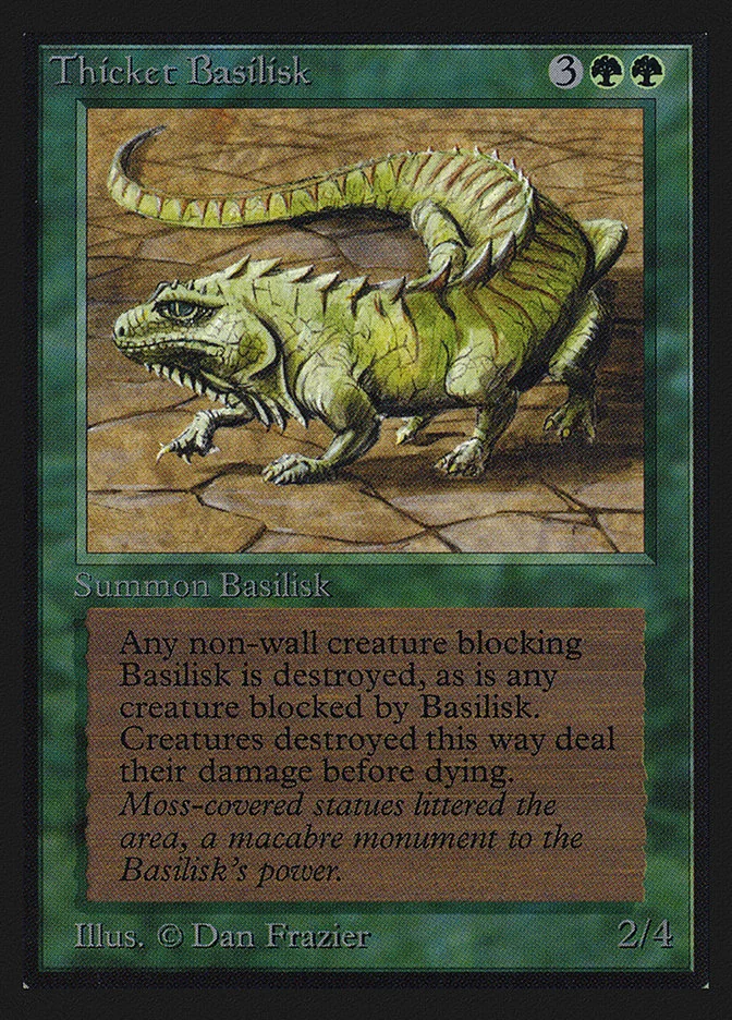 Thicket Basilisk 「CEI/219」「EN」