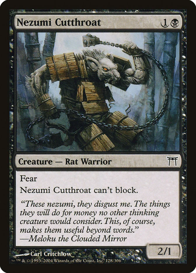 Nezumi Cutthroat 「CHK/128」「EN」