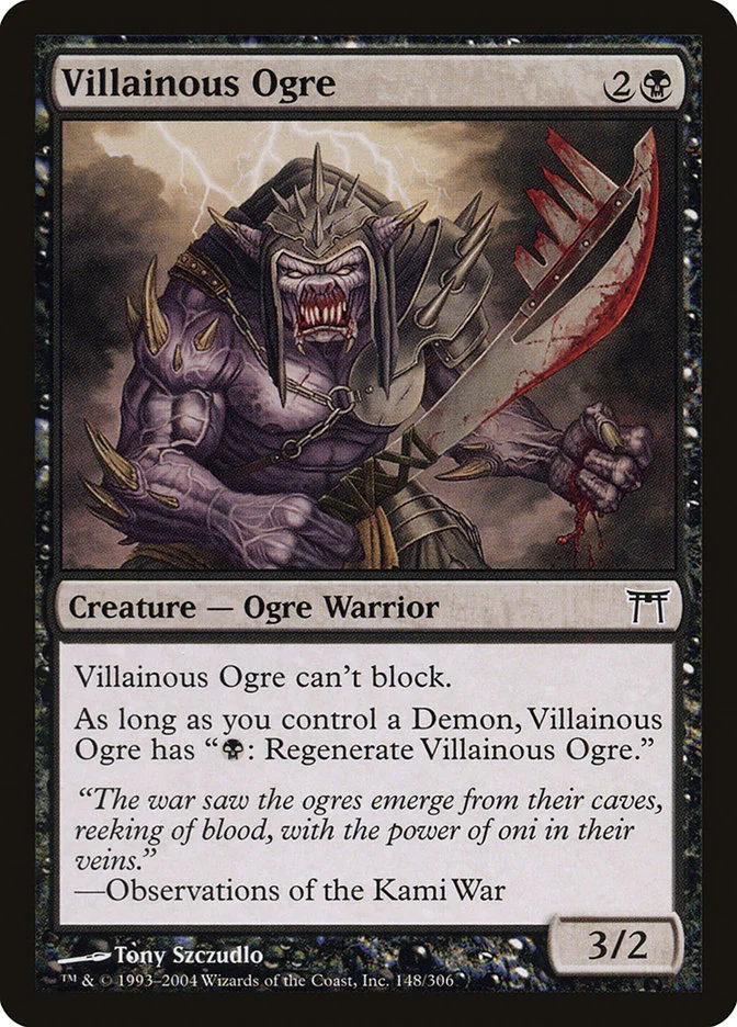 Villainous Ogre 「CHK/148」「EN」