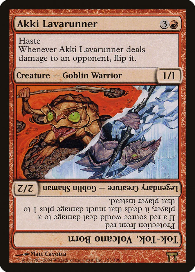 Akki Lavarunner // Tok-Tok, Volcano Born 「CHK/153」「EN」