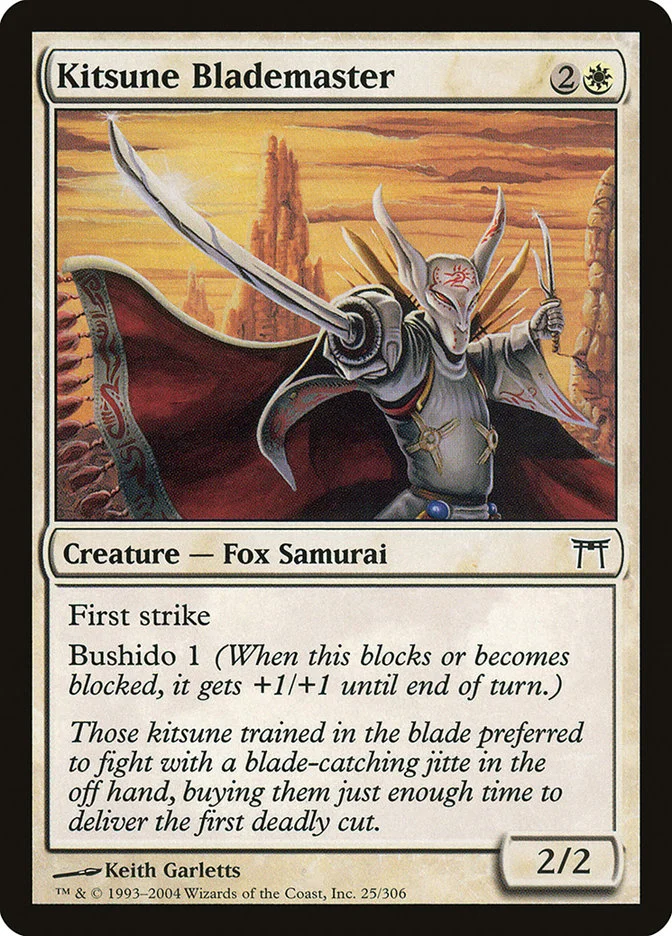 Kitsune Blademaster 「CHK/25」「EN」