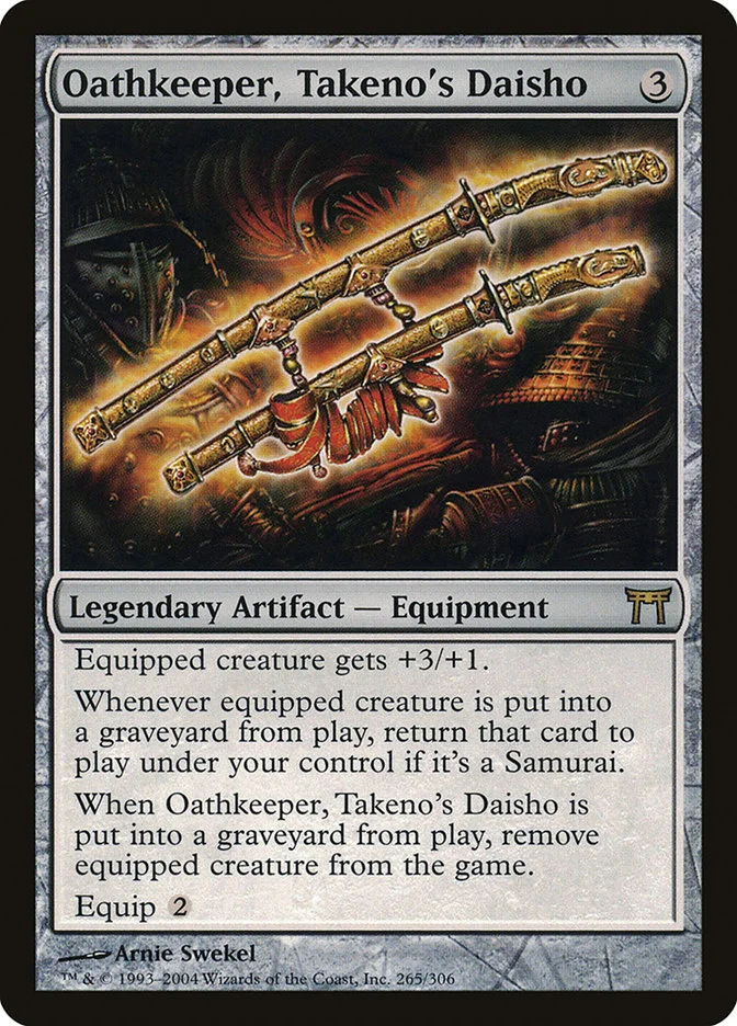 Oathkeeper, Takeno's Daisho 「CHK/265」「EN」